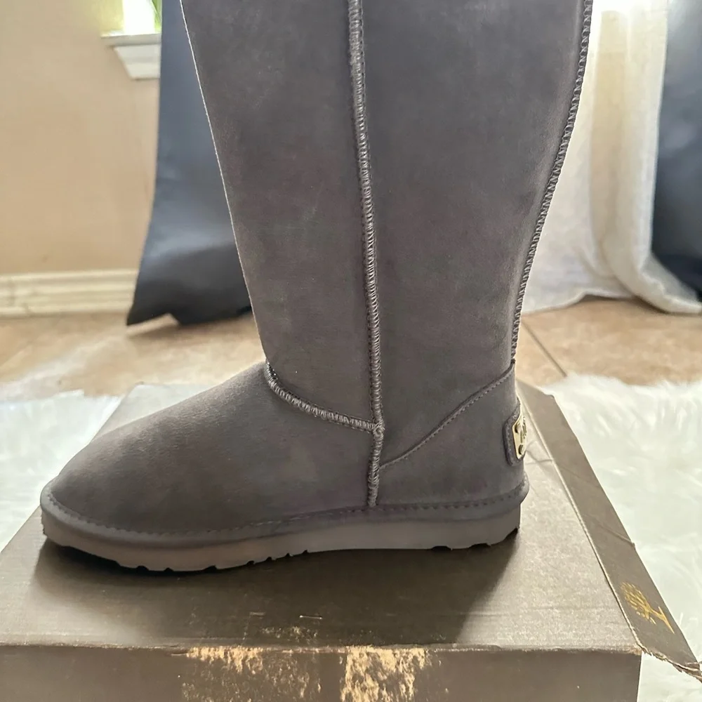 AUSLAND Women's Tall Snow Boots Winter Classic